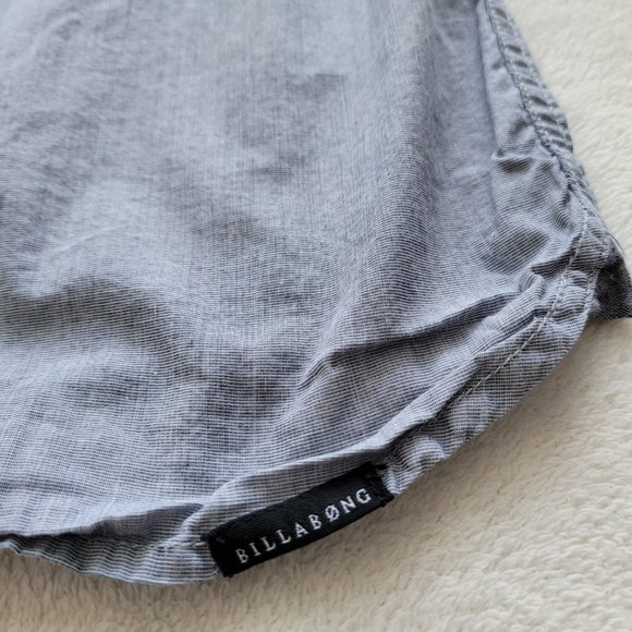 Billabong | Button-Down Men's Short Sleeve Shirt EUC Small light blue - Picture 5 of 12